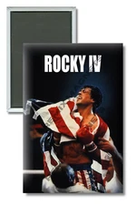 Rocky IV 4 1985 Movie Poster 2" x 3" Refrigerator Magnet