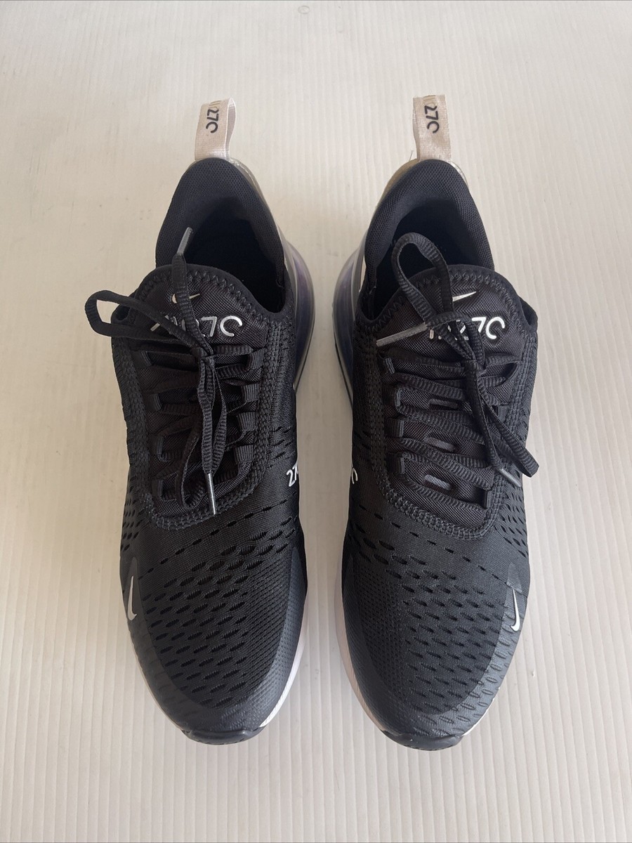 nike air force 270 black metallic silver