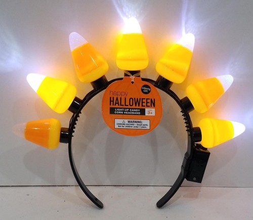 Happy Halloween Light Up Candy Corn Headband, Ages 3+
