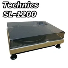 Technics SL-1200 Direct Drive Turntable Record Player Operation confirmed Japan
