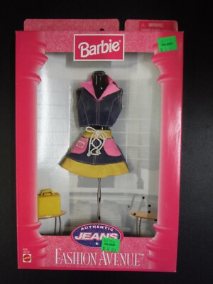 1997 BARBIE AUTHENTIC JEANS FASHION AVENUE #19179 *NEW*