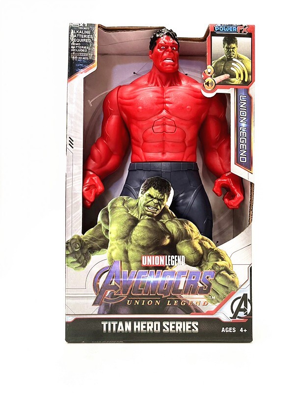Talking RED HULK Marvel Avengers Endgame Titan Hero Series Sound