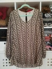 show me your mumu Tunic snake print 