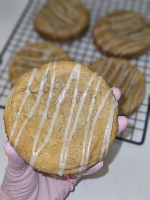 Handmade Apple Cider Cookie, Giant Cookies, Soft Baked Cookies 