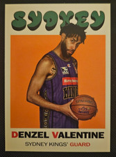 2023-24 Topps NBL Basketball Throwback (1971) #TB-6 Denzel Valentine!!