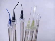 Dental Mini Saliva Aspirator Suction Ejector Syring Needle Tips Pits Fissures