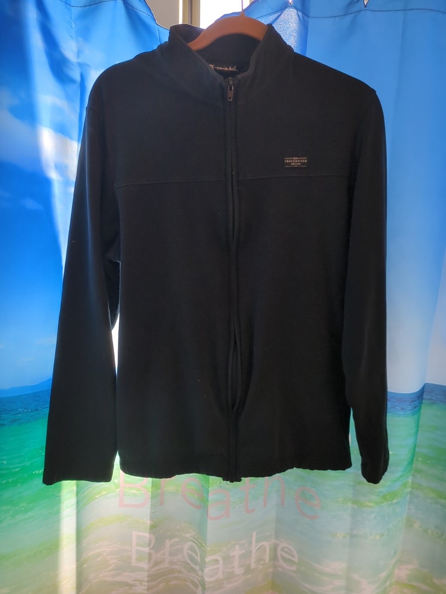 Travis Mathew Jacket Mens L Long Sleeve Solid Casual Full Zip
