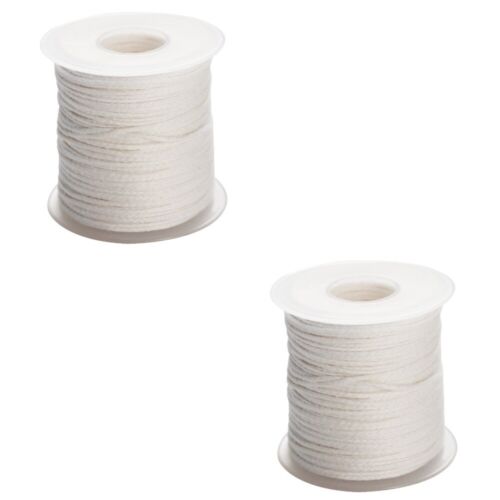 candle wicks replacement 2x Candle Making Material Twine String Spools Rope - Picture 1 of 12
