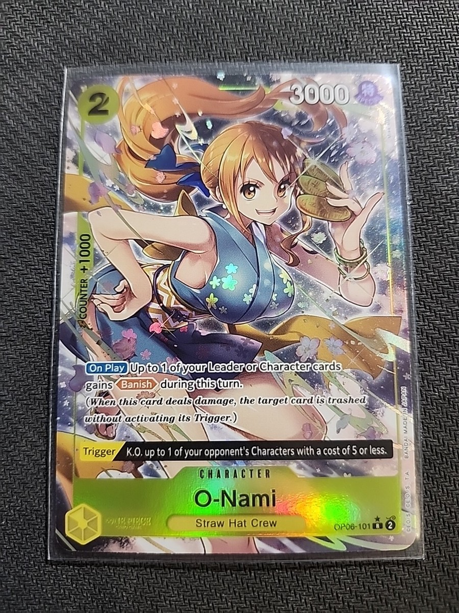 One Piece TCG Card O-Nami OP6-101 Altnative Art Near mint | eBay