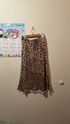 leopoard skirt sz s  — photo 2