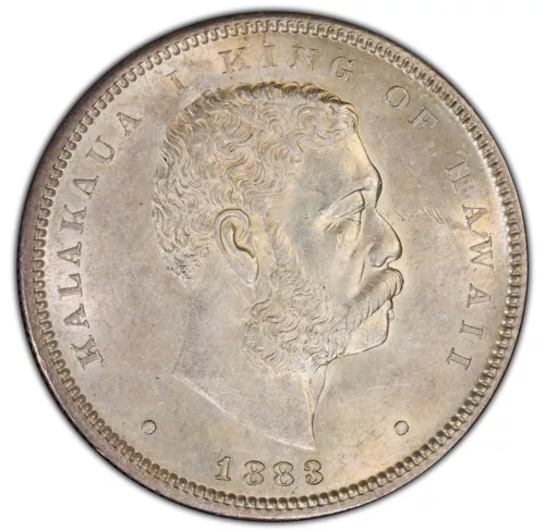 Hawaii - 1883 Half Dollar - NGC MS62 - SUPER PQ - LOOKS FULL 63 or BETTER! VALUE
