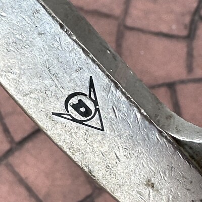 Dunlop  Arrow D  Vintage Putter Leather Grip 35  Right Hand