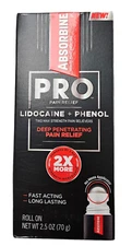 Absorbine PRO Pain Relieving Roll-On 2.5oz __ black