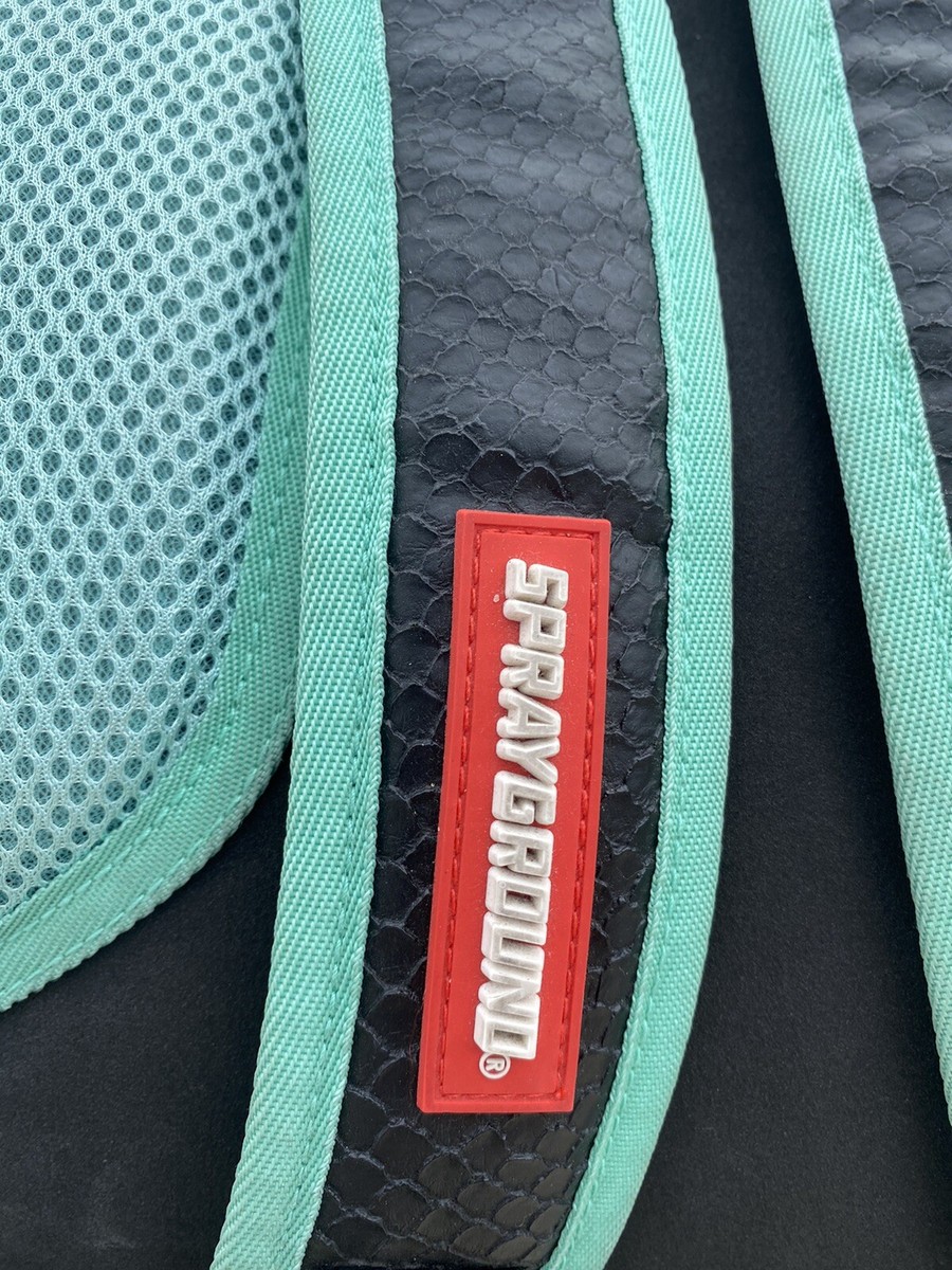 sprayground backpack limited edition With Croc Style Leather | eBay