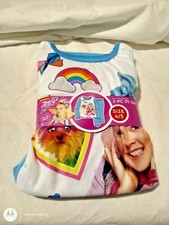 4/5 Jojo Siwa girl blue long sleeve pajama set