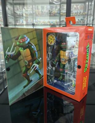 NECA Pizza Club TMNT Teenage Mutant Ninja Turtles 4 Characters