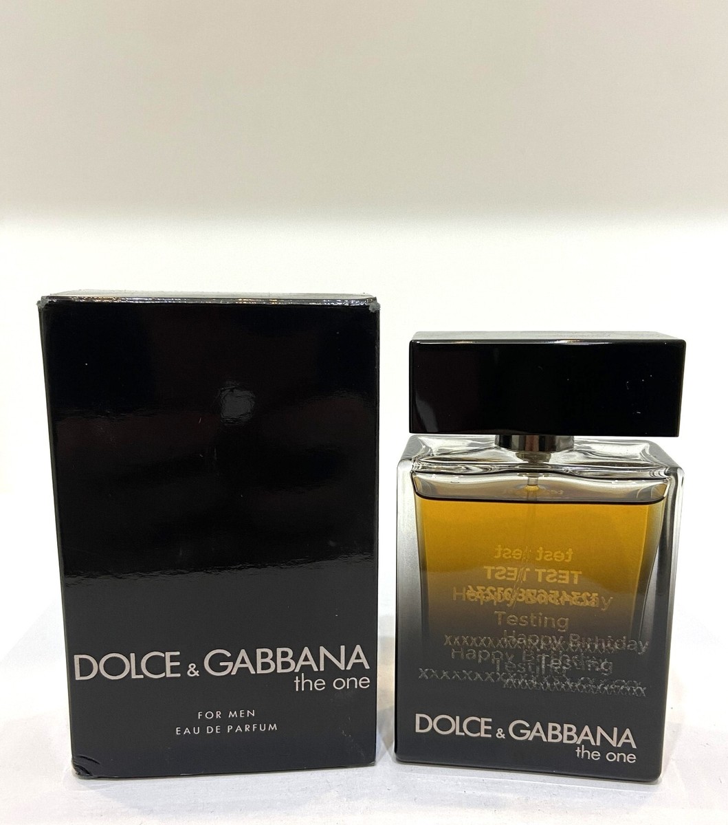 DOLCE & GABBANA THE ONE FOR MEN 50ML EAU DE PARFUM | eBay UK