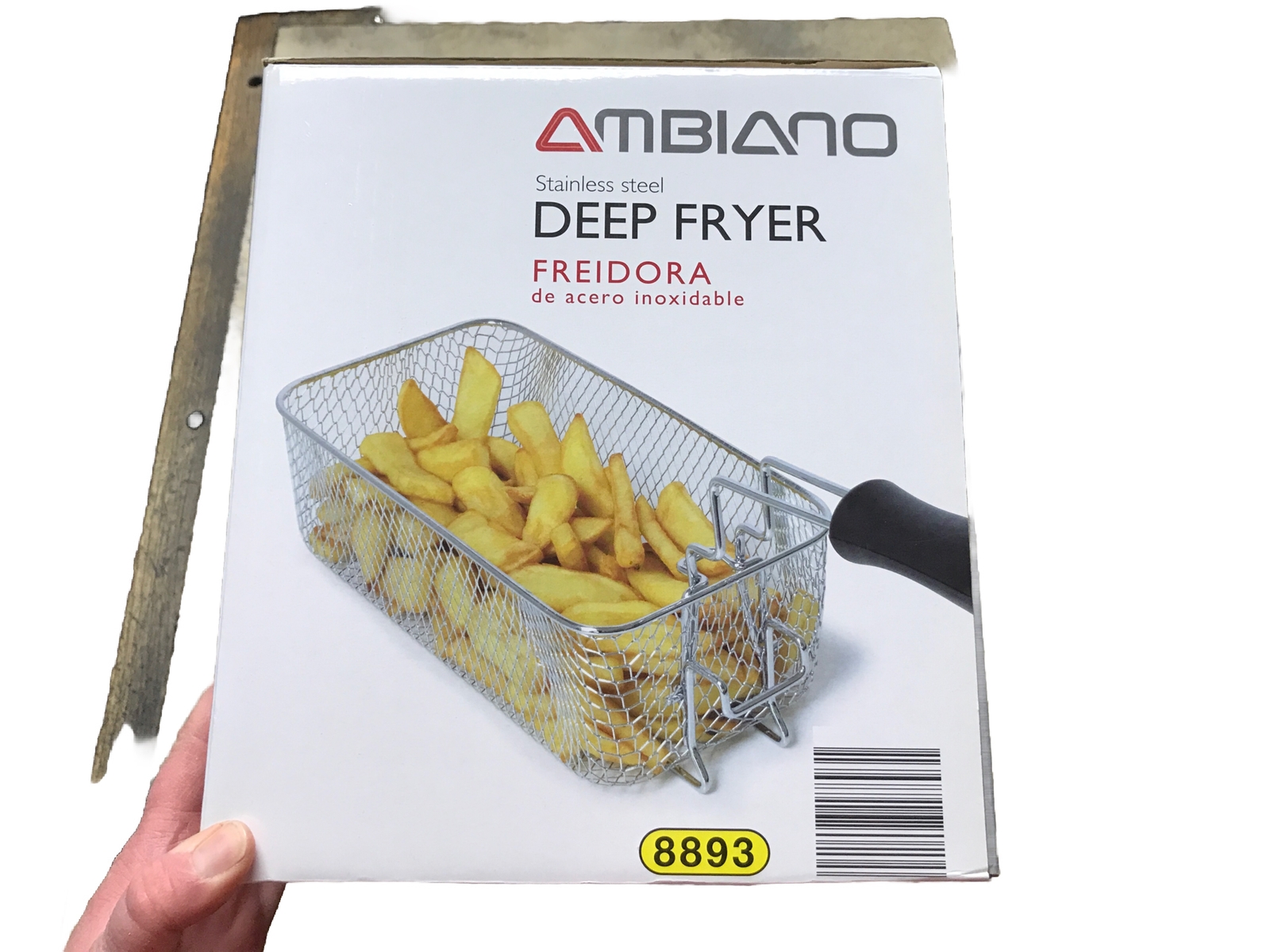 Ambiano Stainless Steel Deep Fryer 1700W Model 8893 for sale online eBay