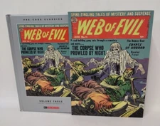 Web Of Evil Vol 3 Hardcover Slipcase Comic Issues #15-21 Pre Code Classics (New)