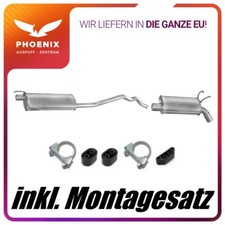 Renault Espace II 2.0 2.1 TD 2.2 2.8 V6 Auspuffanlage Mittel+Endschalldämpfer