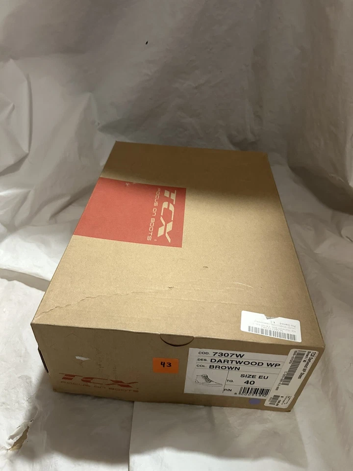 EXCELENTE ESTADO TCX Dartwood WP Zapatos Marrón Talla 40 EU / 7 US Hombres 8.5 Mujeres Foto 3 de 4