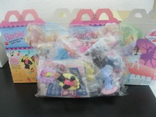 Barbie "Complete Set Plus Happy Meal Box Set" NIP McDonald's 1992