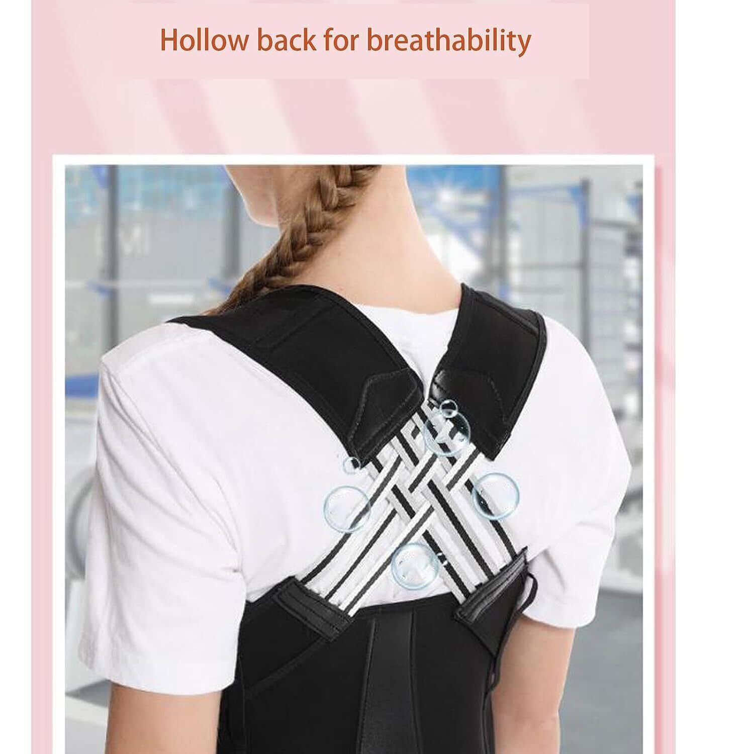 Adjustable Support Fully Spine Back Posture Belt Brace Corrector