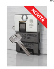 LUCCHETTO KIT SICUREZZA SERRANDE GARAGE BASCULANTE FT 4930 SMART CHIAVE RADIALE