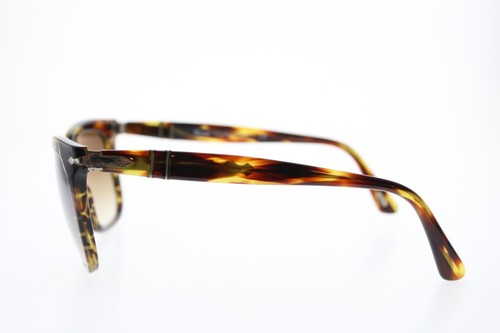 Persol 2999-S Havana Square Sunglasses 938/51 Size 52-19 145 mm Hand Made Italy - Picture 3 of 9