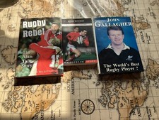 Rugby League rugby union biographies x 3 Bateman Tait and Gallagher
