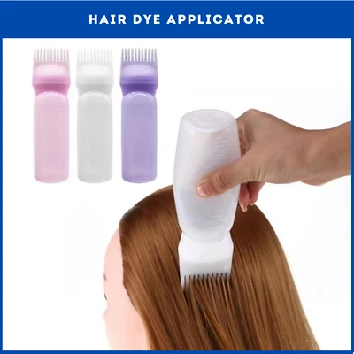 1PC Dyeing Shampoo Bottle Oil Comb Hair Tools Hair Dye Applicator Brush Bottles