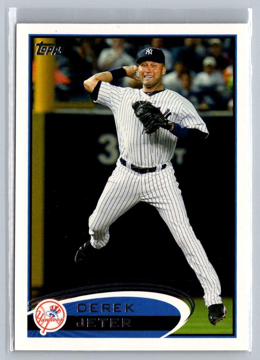 2012 Topps #30b Derek Jeter