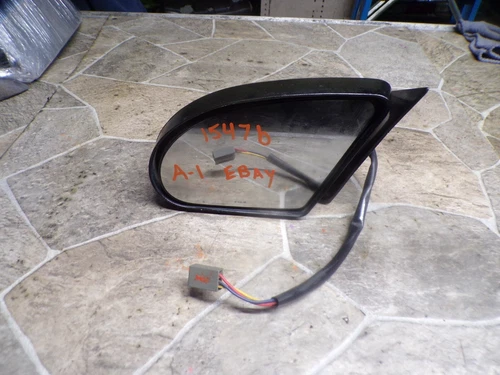 1989-1997 FORD THUNDERBIRD LEFT DRIVERS DOOR MIRROR POWER W/O CHROME MOULDING 