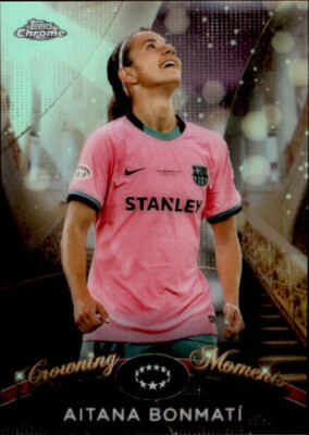 2022-23 Topps Chrome Crowning Moments Aitana Bonmati #CM-5