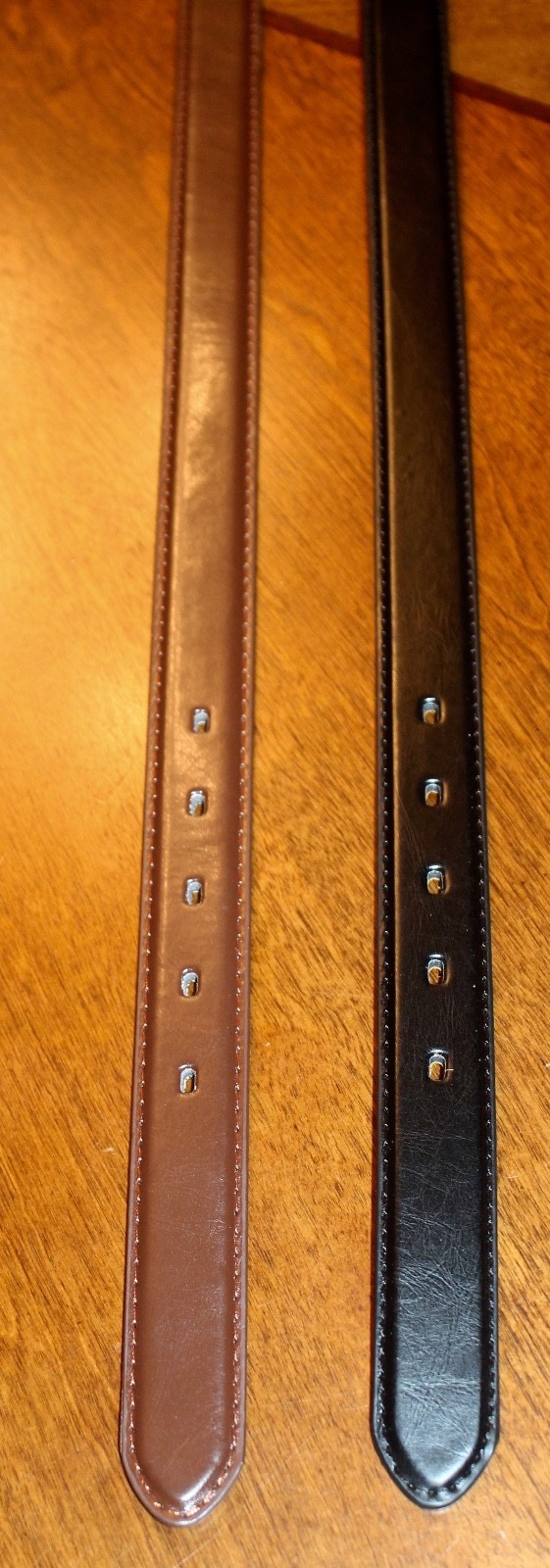 2 New Men's Belts Black & Brown Leather Belts Size 46,48,50,52,54, and 56 nice eBay