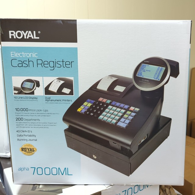 Royal Alpha 7000ml Cash Register for sale online eBay