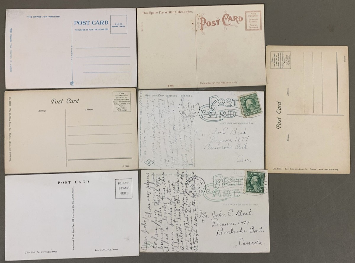 T4796 HAVERHILL, MA. POSTCARD LOT, 7 DIF. CARDS | eBay