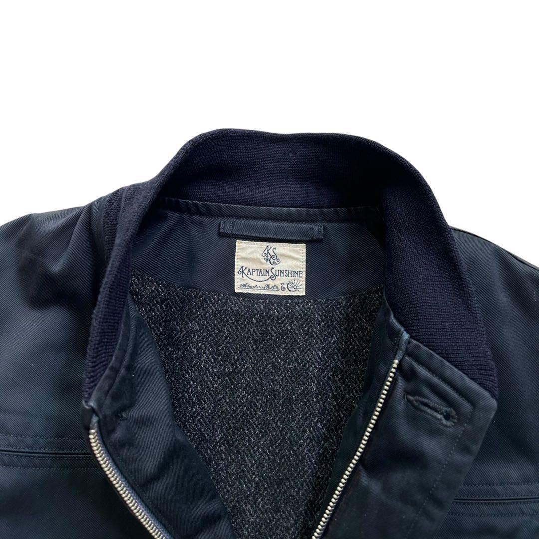 KAPTAIN SUNSHINE VARSITY JACKET Black 38 W55cm L61.5cm | eBay KAPTAIN SUNSHINE VARSITY JACKET Black 38 W55cm L61.5cm | eBay