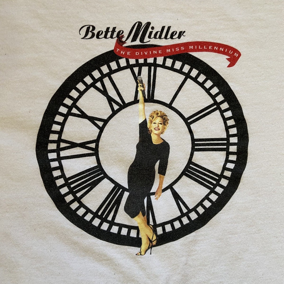 Vintage Bette Midler Men's The Divine Miss Millennium Concert T