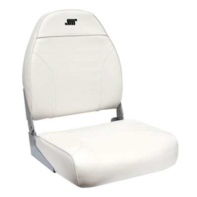 Wise Standard High Back White #8WD588PLS-710