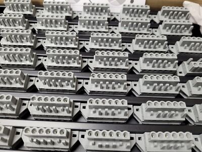 (1PC) 231-106/031-000 1-Conductor Female Plug, clamping collar, 6-pole