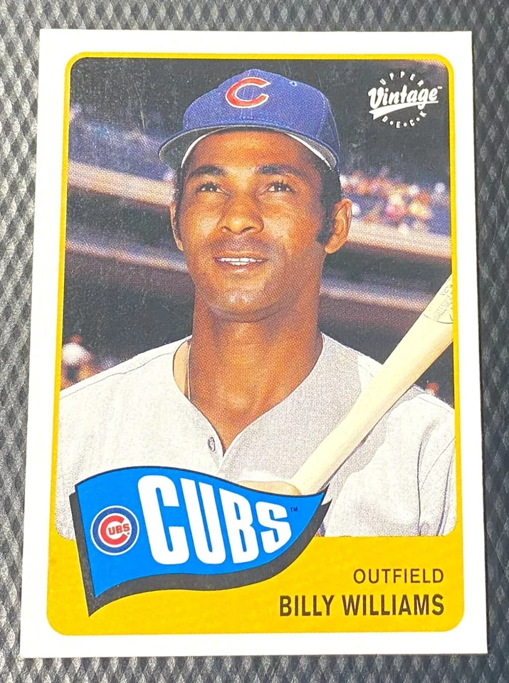 2003 BILLY WILLIAMS Upper Deck Vintage MLB Card #60 Chicago Cubs HOF (NM-MT) - Image 2 of 3