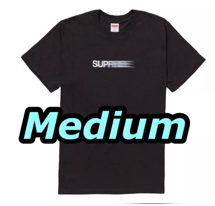 Supreme Motion Logo Tee Black Medium-