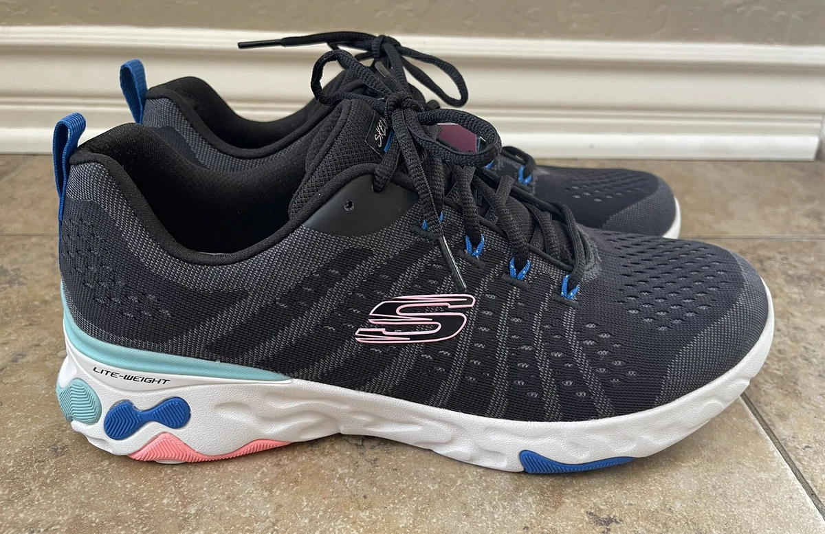 SKECHERS Lite Weight Women s Sneakers Shoes Size 11 eBay