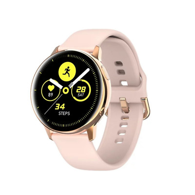 Smart watch IP68 - 44mm - Pink Gold for Android and iOS phones fitness tracker