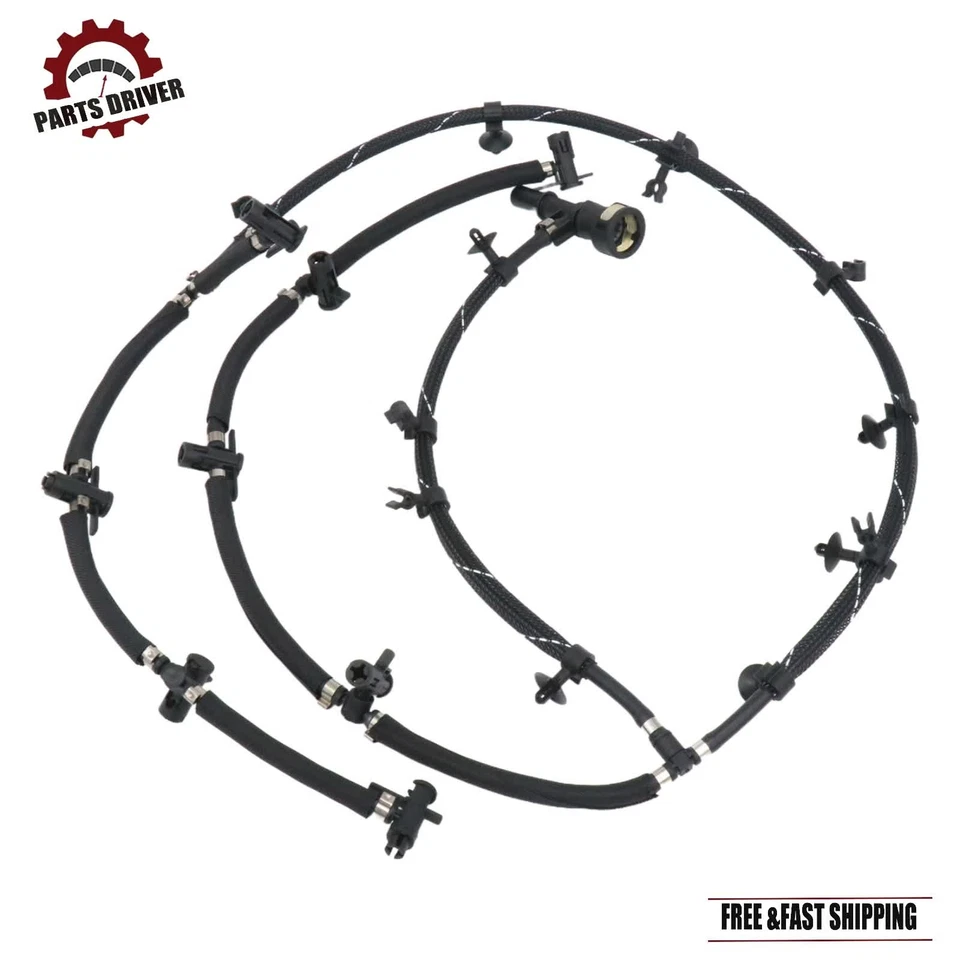 NEW Fuel Injector Return Line Kit For Ford F-350 F-450 F-550 Super Duty 6.7L - Image 2 of 4