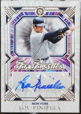 2025 Panini Boys of Summer - Fan Favorites Signatures #18 Lou Piniella /49 NM