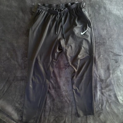 Nike Dri-FIT Joggers Men's Medium Black Athletic Track Pants Great Condition - Image 1 of 3