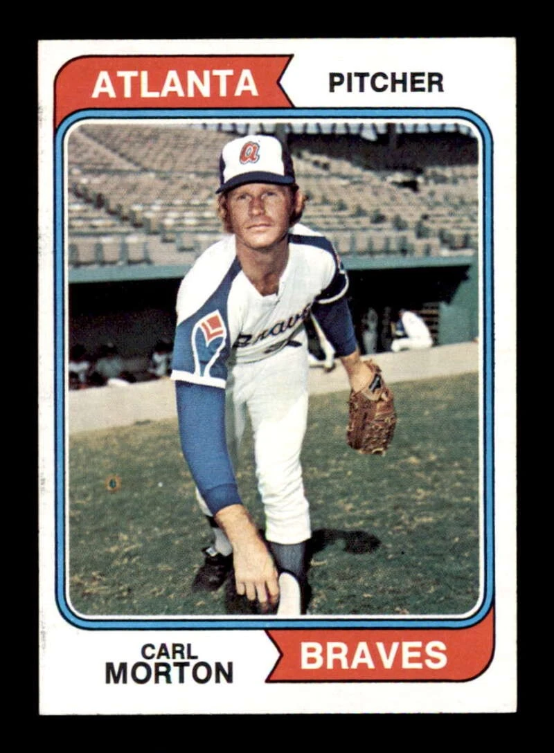 1974 Topps #244 Carl Morton NM/NM+ X3437391