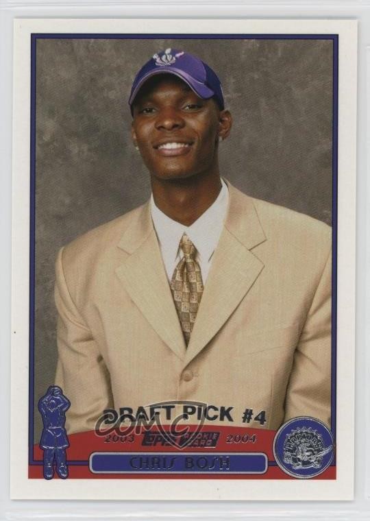 2003-04 Topps Draft Pick Chris Bosh #224 HOF bn5